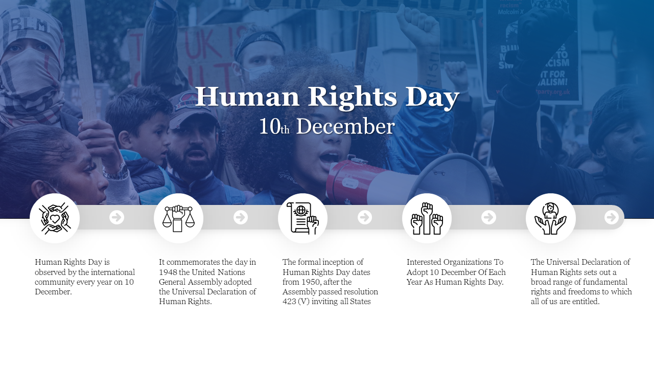 Human Rights Day PowerPoint Template